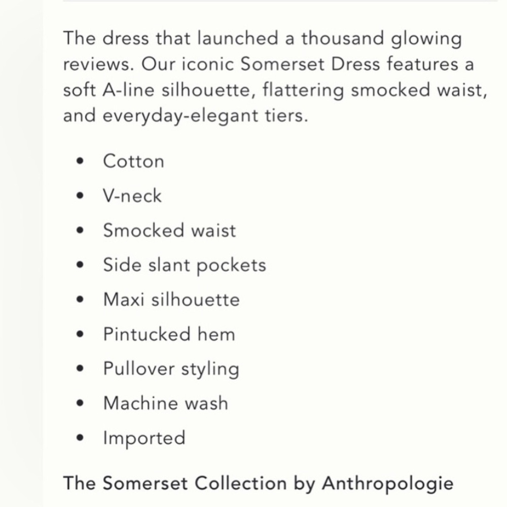 Anthropologie The Somerset Black Floral Maxi Dress - Picture 6 of 6